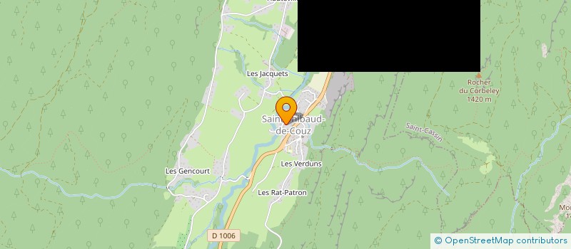 localisation de l'entreprise MADAME CELINE AMOUROUX  COGNIN