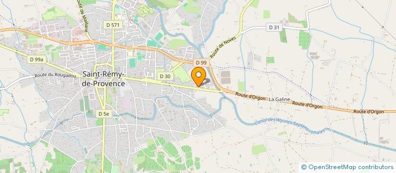 localisation de l'entreprise MADAME CELINE AMRANI  SAINT-REMY-DE-PROVENCE