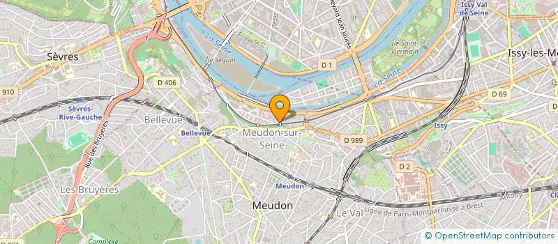 localisation de l'entreprise MADAME CELINE ANAYA GAUTIER à MEUDON