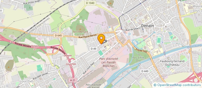 localisation de l'entreprise MADAME CELINE ANDERSZ à DENAIN