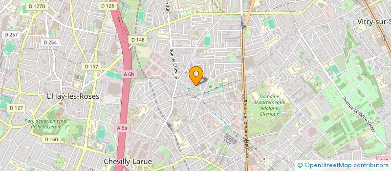 localisation de l'entreprise MADAME CELINE ANDRE  CHOISY LE ROI