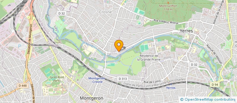 localisation de l'entreprise MADAME CELINE ANDRIEUX  YERRES