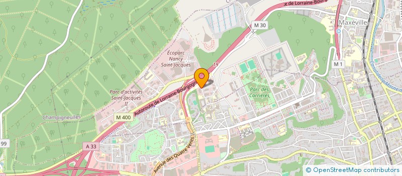 localisation de l'entreprise MADAME CELINE ANNE GAUDIN  MAXEVILLE