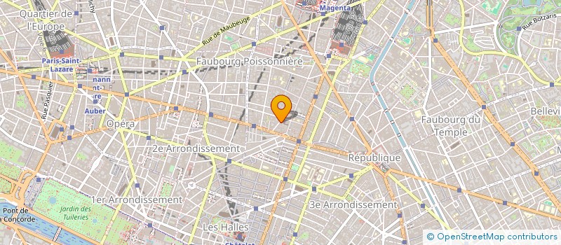 localisation de l'entreprise MADAME CELINE ANNE MENAIN  PARIS