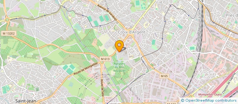 localisation de l'entreprise MADAME CELINE ANTARAKIS  MONTPELLIER