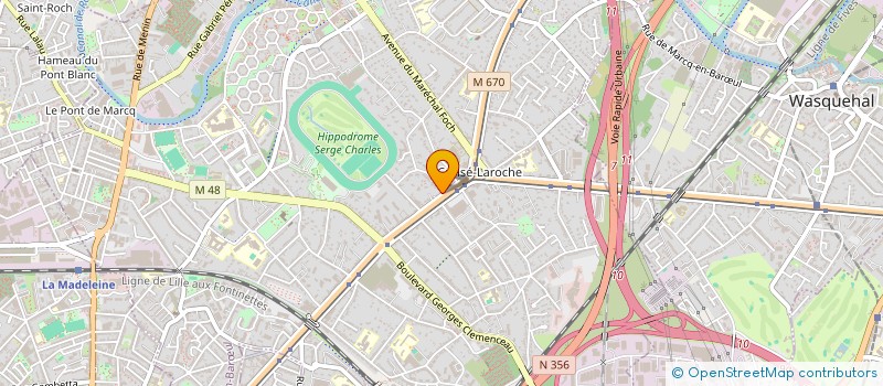 localisation de l'entreprise MADAME CELINE ANTOMARCHI à MARCQ-EN-BARŒUL