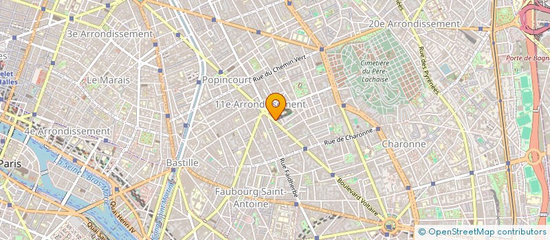 localisation de l'entreprise MADAME CELINE ARAUJO  PARIS