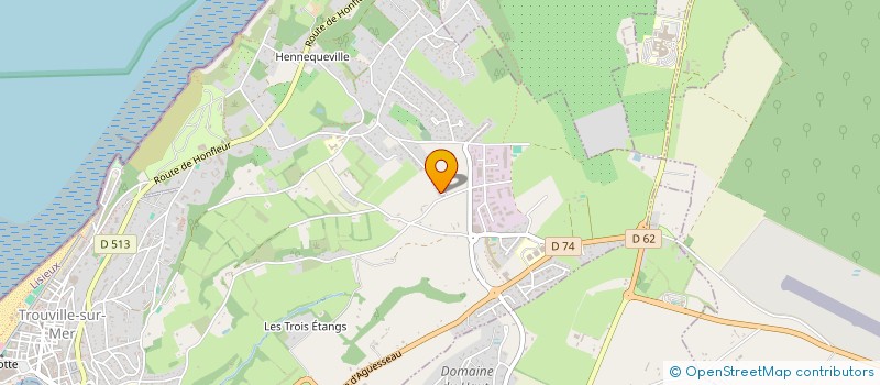 localisation de l'entreprise MADAME CELINE ARGAILLOT  TROUVILLE-SUR-MER