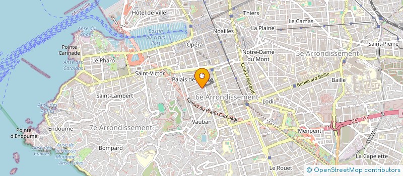 localisation de l'entreprise MADAME CELINE ARNAUD à MARSEILLE
