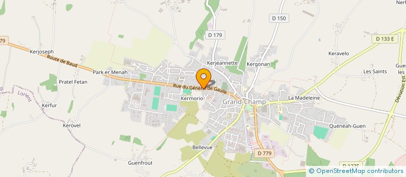 localisation de l'entreprise MADAME CELINE ARTHUS  GRAND-CHAMP