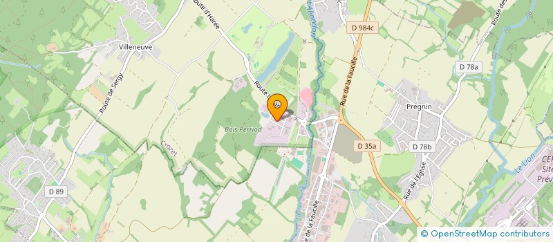 localisation de l'entreprise MADAME CELINE ASTIC-MAZET  CROZET