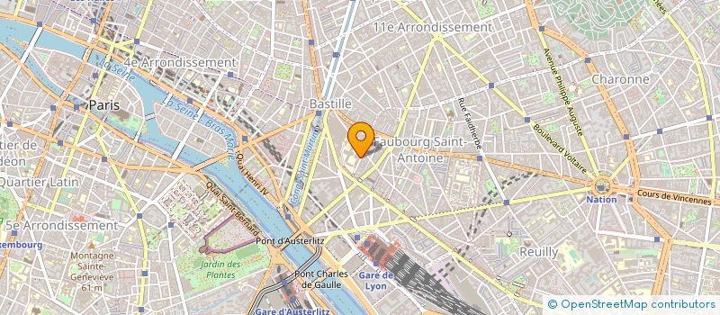 localisation de l'entreprise MADAME CELINE ATALAY à PARIS