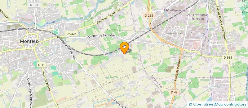 localisation de l'entreprise MADAME CELINE AUDIBERT  CRILLON-LE-BRAVE