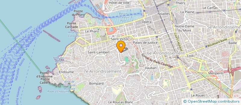 localisation de l'entreprise MADAME CELINE-AUDREY ZAMPA à MARSEILLE