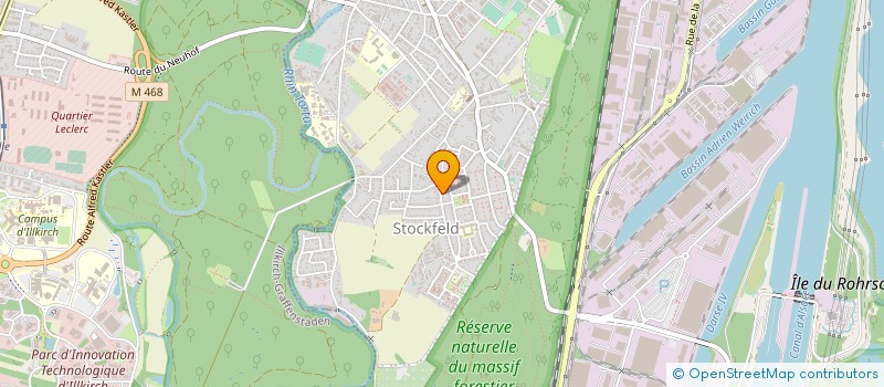 localisation de l'entreprise MADAME CELINE AUGUSTIN à STRASBOURG
