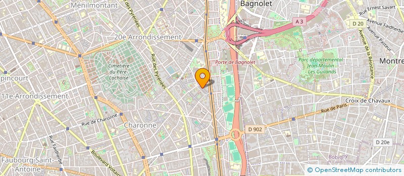 localisation de l'entreprise MADAME CELINE AUTRIVE  PARIS