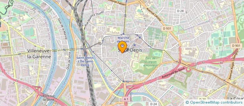 localisation de l'entreprise MADAME CELINE BACHELOT à SAINT-DENIS