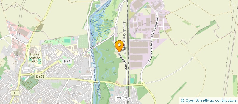 localisation de l'entreprise MADAME CELINE BAILLON  ROUVROY