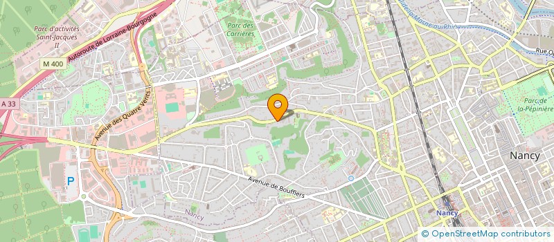 localisation de l'entreprise MADAME CELINE BAMMEZ  NANCY