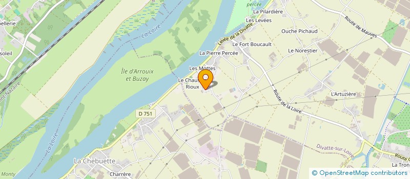 localisation de l'entreprise MADAME CELINE BANDERIER  DIVATTE-SUR-LOIRE