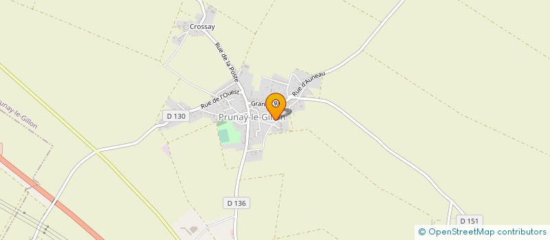 localisation de l'entreprise MADAME CELINE BARAILLON à PRUNAY-LE-GILLON