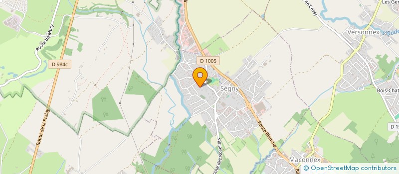 localisation de l'entreprise MADAME CELINE BARANDIARAN  SEGNY