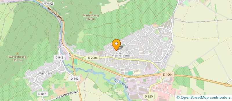 localisation de l'entreprise MADAME CELINE BARBARA DOCKTER  MARLENHEIM