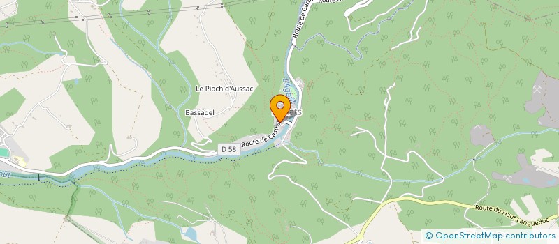 localisation de l'entreprise MADAME CELINE BARBIN  BURLATS