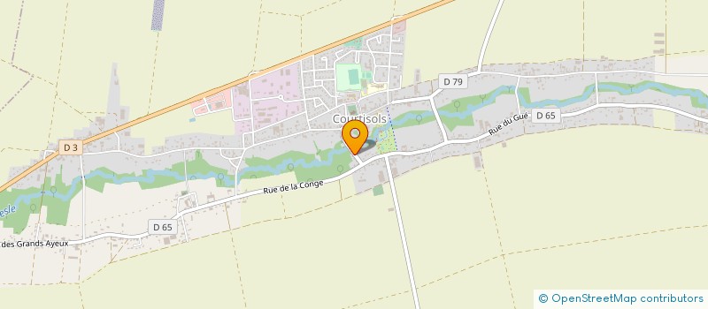 localisation de l'entreprise MADAME CELINE BARNAUD  LA VEUVE