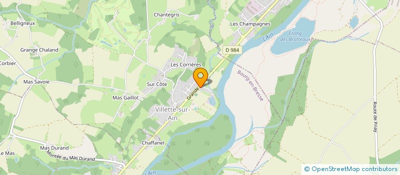 localisation de l'entreprise MADAME CELINE BAROU à VILLETTE-SUR-AIN