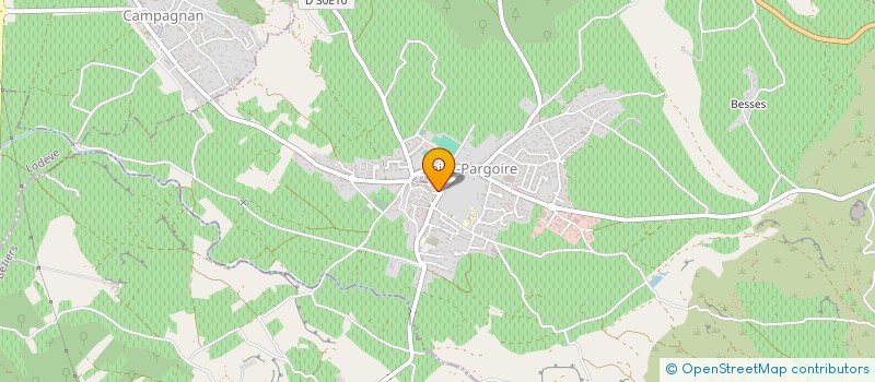 localisation de l'entreprise MADAME CELINE BARRAL à LE POUGET