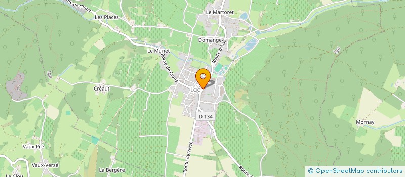 localisation de l'entreprise MADAME CELINE BARRAUD à IGE