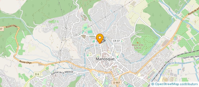 localisation de l'entreprise MADAME CELINE BARREAU à MANOSQUE