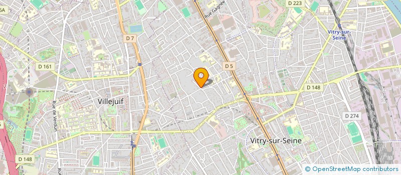 localisation de l'entreprise MADAME CELINE BARTH à VITRY-SUR-SEINE