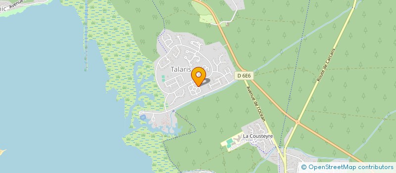 localisation de l'entreprise MADAME CELINE BARTHOLOMO  LACANAU