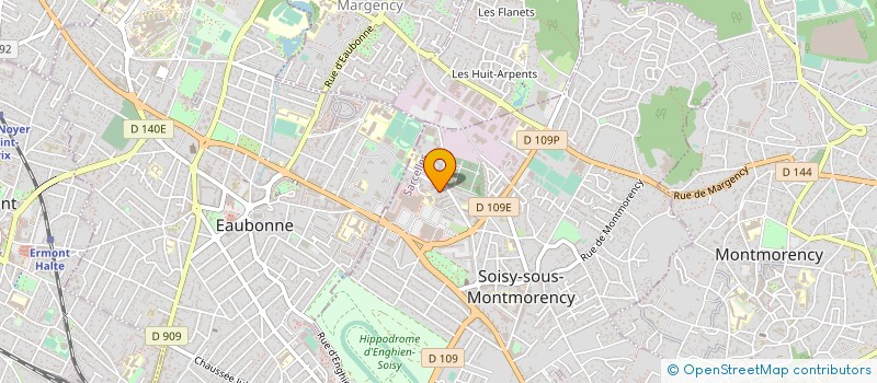 localisation de l'entreprise MADAME CELINE BARTHONNET à SOISY-SOUS-MONTMORENCY