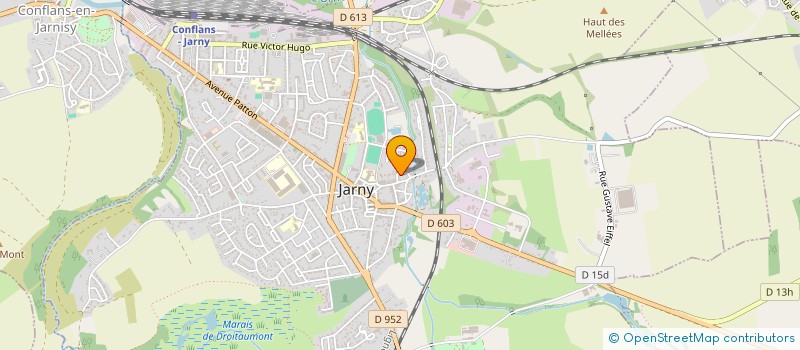 localisation de l'entreprise MADAME CELINE BASTIEN  HATRIZE