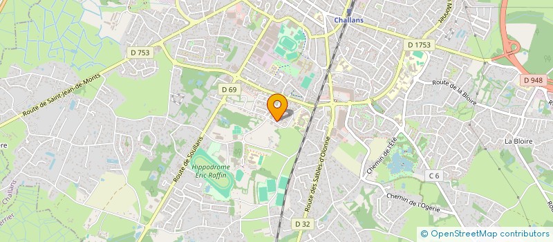 localisation de l'entreprise MADAME CELINE BATAILLE à CHALLANS