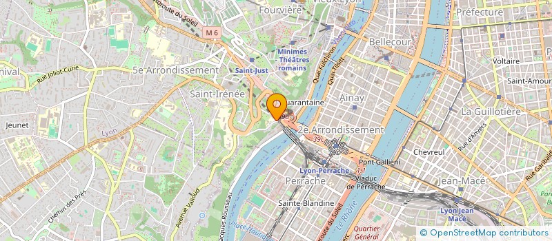 localisation de l'entreprise MADAME CELINE BAUMET  LYON