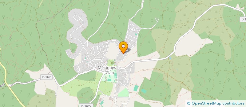 localisation de l'entreprise MADAME CELINE BAYARRI  MEJANNES-LE-CLAP