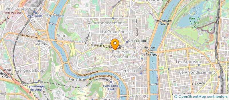 localisation de l'entreprise MADAME CELINE BEAUMONT à LYON
