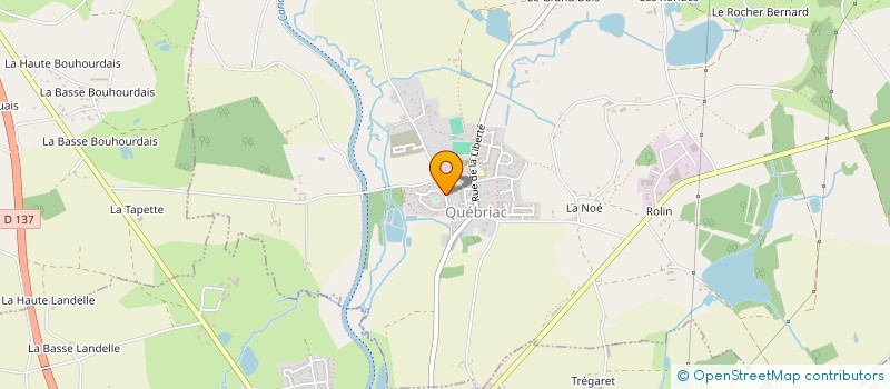 localisation de l'entreprise MADAME CELINE BEAUMONT  QUEBRIAC