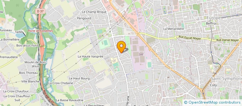 localisation de l'entreprise MADAME CELINE BELLEC à SAINT-CYR-SUR-LOIRE