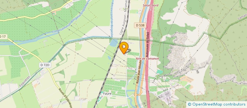 localisation de l'entreprise MADAME CELINE BELLOT  SALON-DE-PROVENCE