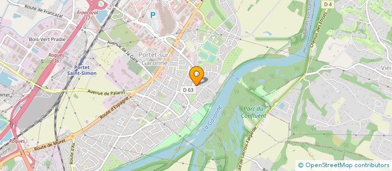 localisation de l'entreprise MADAME CELINE BELOTTI  PORTET-SUR-GARONNE