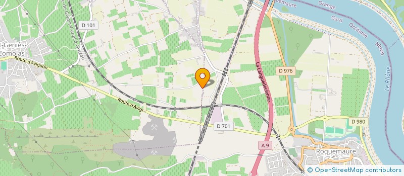 localisation de l'entreprise MADAME CELINE BELTRAMO  SAINT-GENIES-DE-COMOLAS