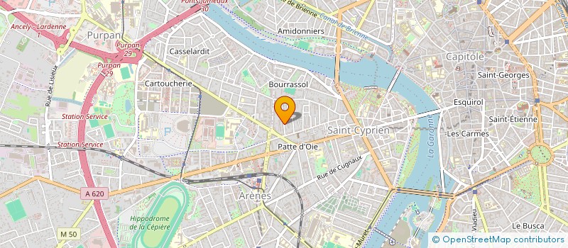 localisation de l'entreprise MADAME CELINE BENDAHMANE  TOULOUSE