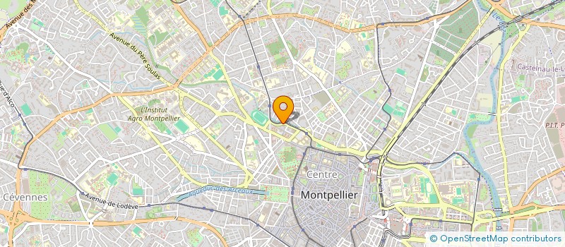 localisation de l'entreprise MADAME CELINE BENMUSSA à MONTPELLIER