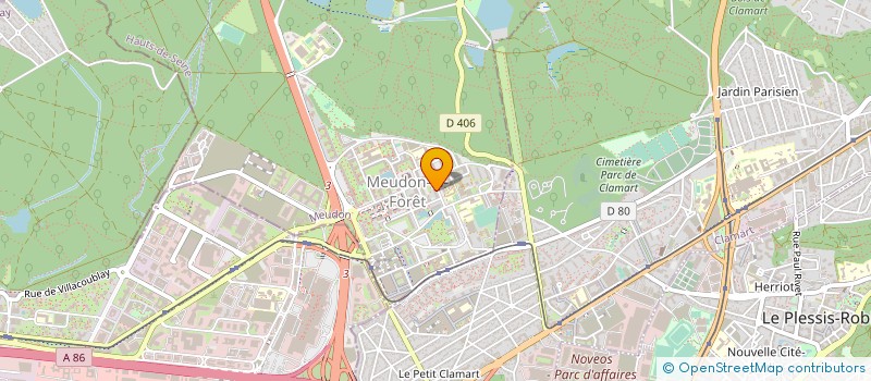 localisation de l'entreprise MADAME CELINE BENOIT à MEUDON