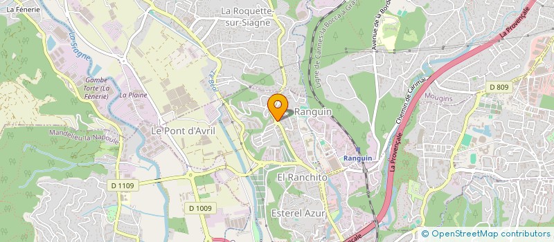 localisation de l'entreprise MADAME CELINE BERAS à CANNES